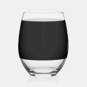 Verre À Vin Sans Pied Fox Terrier Xmas Éclairage Père Noël Fox Terrier C (Droite)