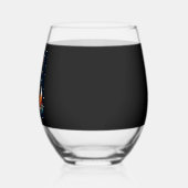 Verre À Vin Sans Pied Fox Terrier Xmas Éclairage Père Noël Fox Terrier C (Gauche)