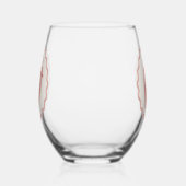 Verre À Vin Sans Pied Fraise (Gauche)