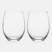 Verre À Vin Sans Pied Funny Lazy Cat -'Je ferai ça demain' (Gauche)