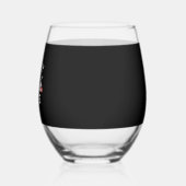 Verre À Vin Sans Pied Funny Nurse Halloween (Gauche)