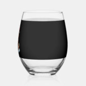 Verre À Vin Sans Pied Funny Peace Hand Shih Tzu Christmas Lights Womens (Gauche)