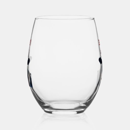 Verre À Vin Sans Pied Funny Père Noël bébé Noël Holstein vache (Gauche)