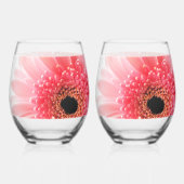 Verre À Vin Sans Pied Gerbera (Verso)