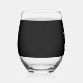 Verre À Vin Sans Pied Ghost Nurse Halloween (Droite)