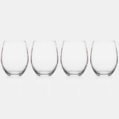 Verre À Vin Sans Pied Gin rose (Gauche)