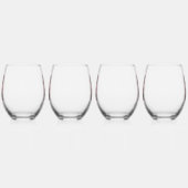 Verre À Vin Sans Pied Gin rose (Droite)