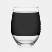 Verre À Vin Sans Pied Giraffe Merry Christmas Tree Lighting Santa Giraff (Droite)