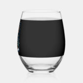 Verre À Vin Sans Pied Giraffe Reindeer Hat Santa Christmas Tree Funny Xm (Gauche)