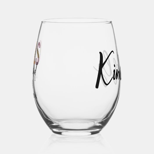 Verre À Vin Sans Pied Girls Weekend Cheetah Print Girls trip getaway (Gauche)