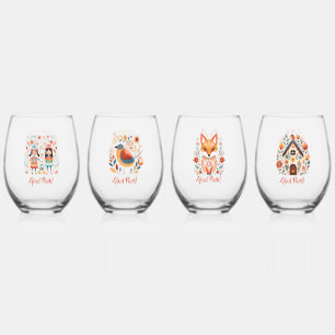 Verre À Vin Sans Pied Glad Påsk ! Designs scandinaves