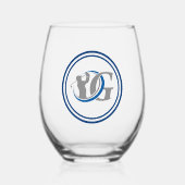 Verre À Vin Sans Pied Golf (Recto)