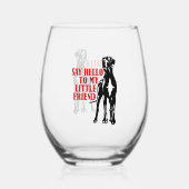 Verre À Vin Sans Pied Great Dane (Verso)