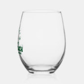Verre À Vin Sans Pied Green Camp Bachelorette Extérieur (Gauche)