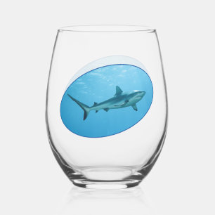 Verre À Vin Sans Pied Grey Reefshark, Yap Island - Design photographique