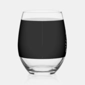 Verre À Vin Sans Pied Halloween Dark Gothic Skeleton Overthinker (Droite)