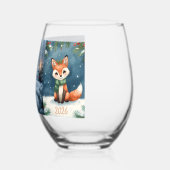 Verre À Vin Sans Pied happy new year 2026 candlelight (Gauche)