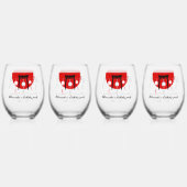 Verre À Vin Sans Pied Hibachi fête d'anniversaire Vent Chimes Furin Japo (Dos)