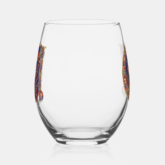 Verre À Vin Sans Pied Initiale A (Droite)