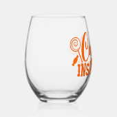 Verre À Vin Sans Pied Inspecteur Halloween Candy (Droite)