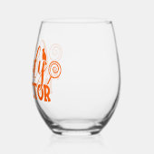 Verre À Vin Sans Pied Inspecteur Halloween Candy (Gauche)