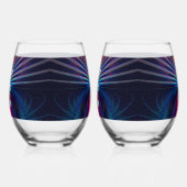 Verre À Vin Sans Pied Iridescence structurelle (Gauche)