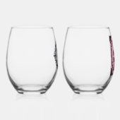 Verre À Vin Sans Pied It’s Giving Blackout – Dark Gothic Stemless (Droite)