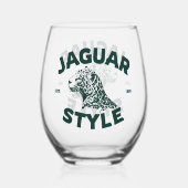 Verre à vin sans pied Jaguar (Verso)