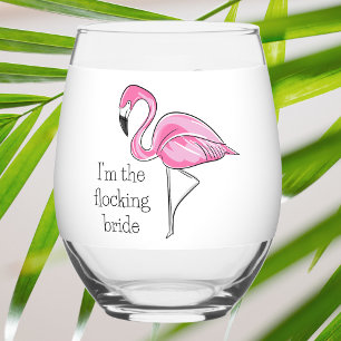 Verre À Vin Sans Pied Je suis le cadeau de fête de fiançailles de la mar