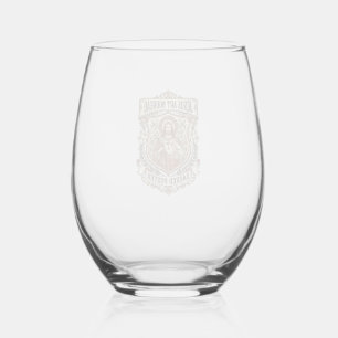 Verre À Vin Sans Pied Jésus Art Nouveau Affiche Sacrée Jésus Art Nouvea