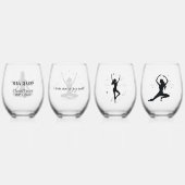Verre À Vin Sans Pied Jeu de devis YOGA 4 (Dos)
