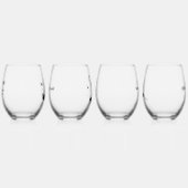 Verre À Vin Sans Pied Jeu de devis YOGA 4 (Droite)