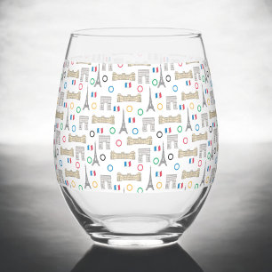 Verre À Vin Sans Pied Jeux d'été 2024 à Paris