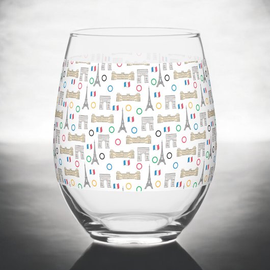 Verre À Vin Sans Pied Jeux d'été 2024 à Paris