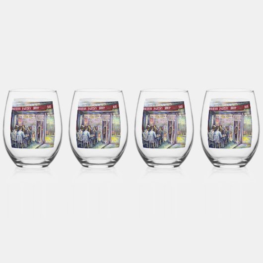 Verre À Vin Sans Pied Jocund (Recto)