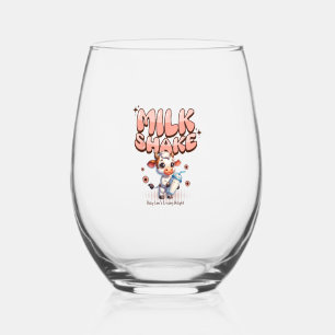 Verre À Vin Sans Pied Joghurt Ba Congelé Petit Calf Louvain Cute
