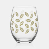 Verre À Vin Sans Pied Johan Leafs - TWArt (Recto)