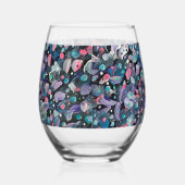 Verre À Vin Sans Pied Joyau De La Mer (Droite)