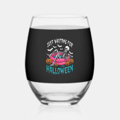 Verre À Vin Sans Pied Just Waiting For Halloween Png (Recto)
