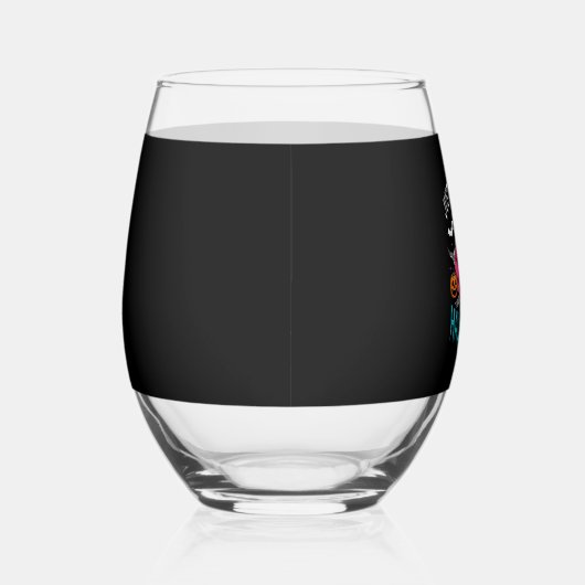Verre À Vin Sans Pied Just Waiting For Halloween Png (Droite)