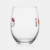 Verre à vin sans pied Kitty (Gauche)