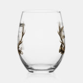 Verre À Vin Sans Pied La chasse (Gauche)