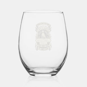 Verre À Vin Sans Pied Labrador Lady Dog Crown Shield_1