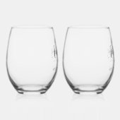 Verre À Vin Sans Pied Laisser Commencer L'Aventure (Droite)