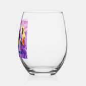 Verre À Vin Sans Pied L'amour de la mère (Gauche)