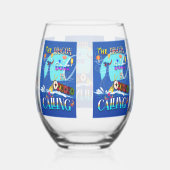 Verre À Vin Sans Pied Le Bateau Dragon Appelle (Droite)