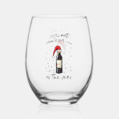 Verre À Vin Sans Pied Le Vin le plus merveilleux de l'année (Recto)