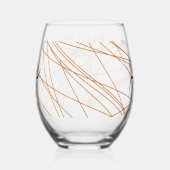 Verre À Vin Sans Pied Le Web de l'araignée (Gauche)