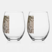 Verre À Vin Sans Pied Leonardo's Helmeted Warrior    (Gauche)