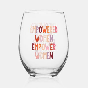 Verre À Vin Sans Pied Les femmes autonomes épanouissent les femmes